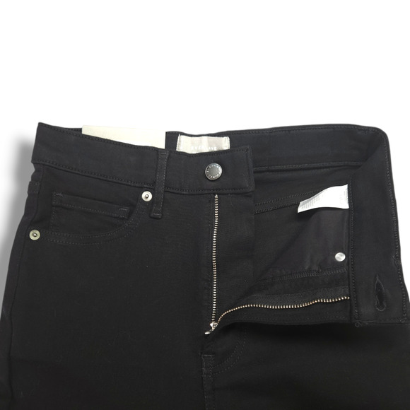 NWT Everlane Way-High Organic Cotton Blend Crop Skinny Jeans Sz. 27x26.50 Black - Picture 9 of 16